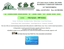 Tablet Screenshot of citizen-security.com